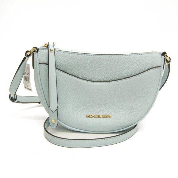 Michael Kors -- Blue Leather shoulder - Picture 1 of 10